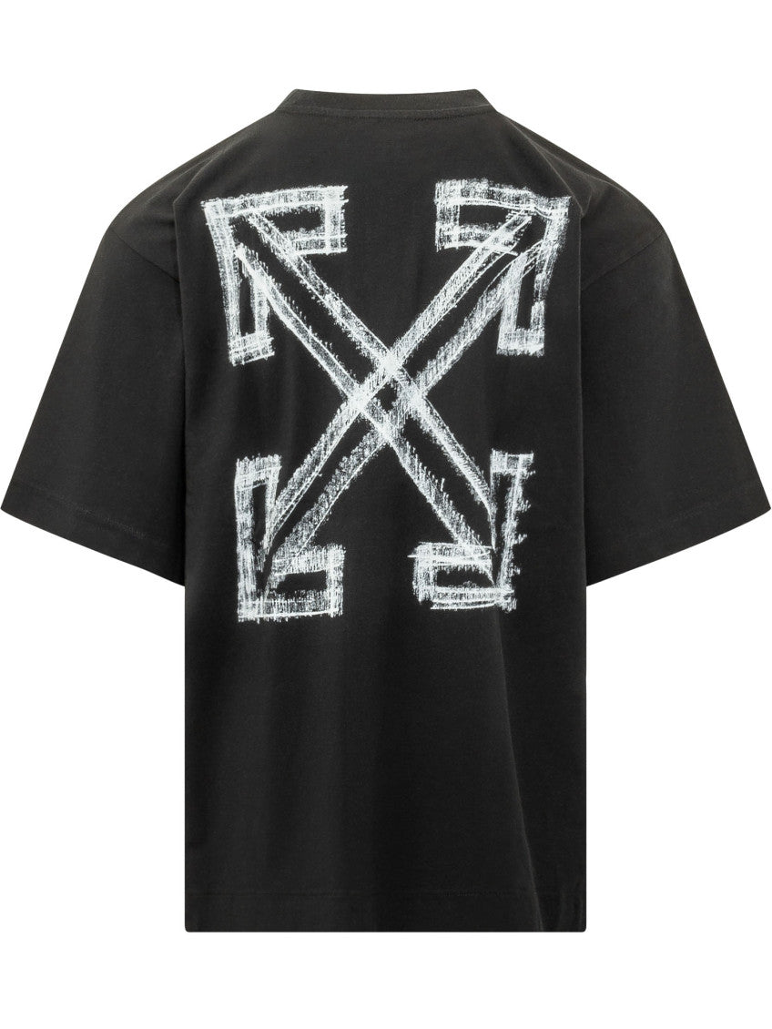 Black Crew Neck T-Shirt 2
