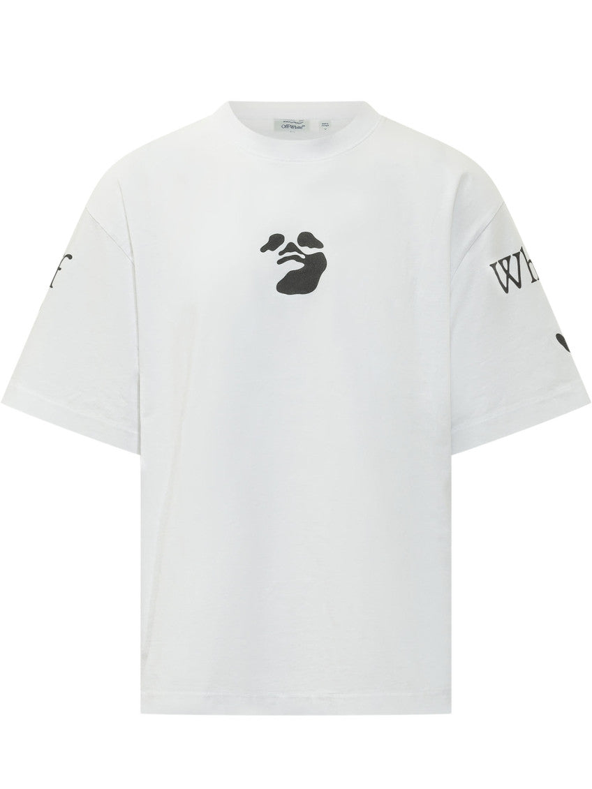 White Crew Neck T-Shirt 1