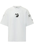 White Crew Neck T-Shirt 1
