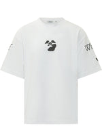 White Crew Neck T-Shirt 1
