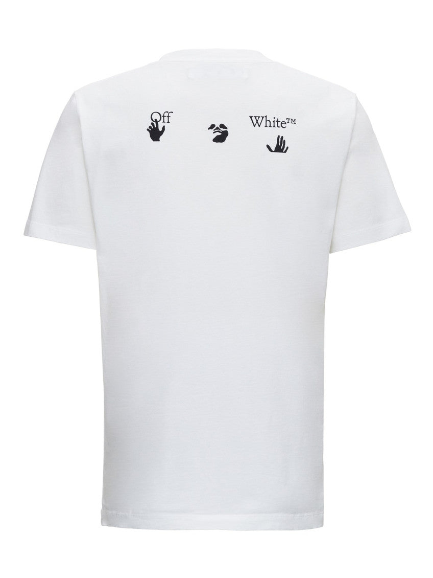 White Graphic Logo T-Shirt 2