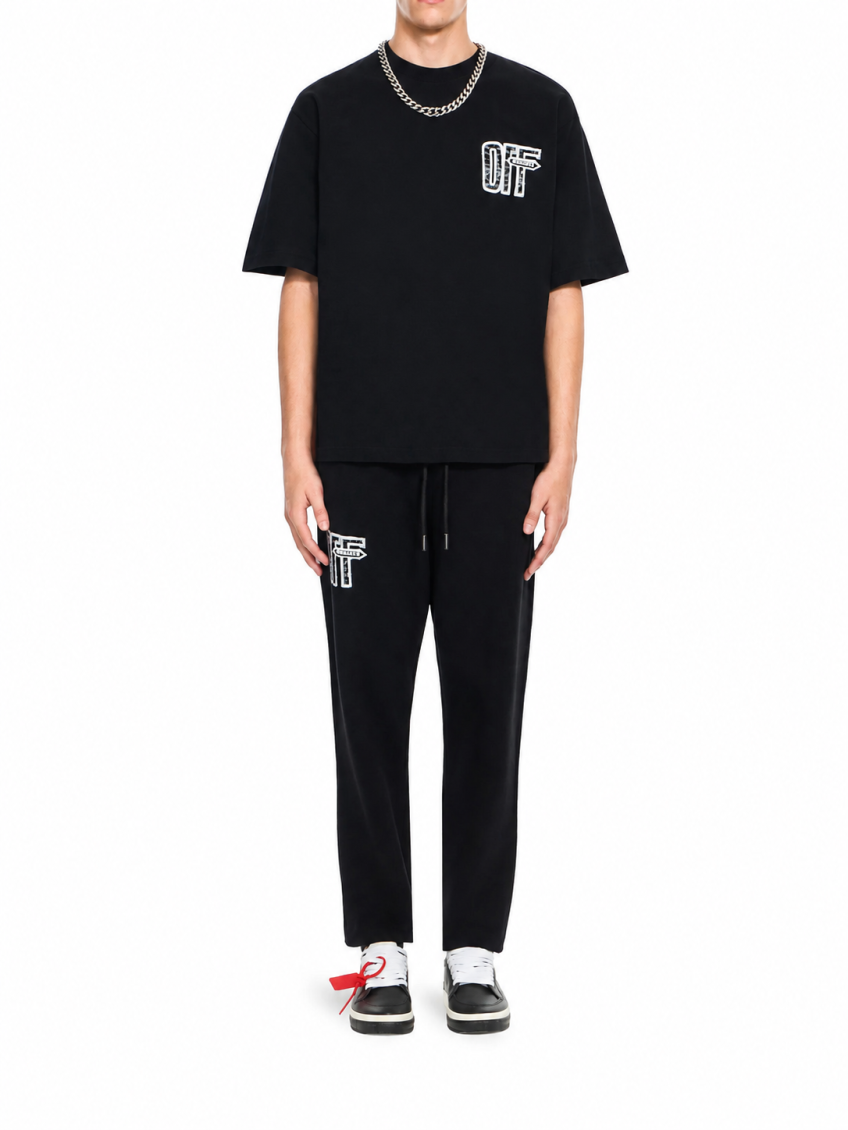 Black Crew Neck T-Shirt 2