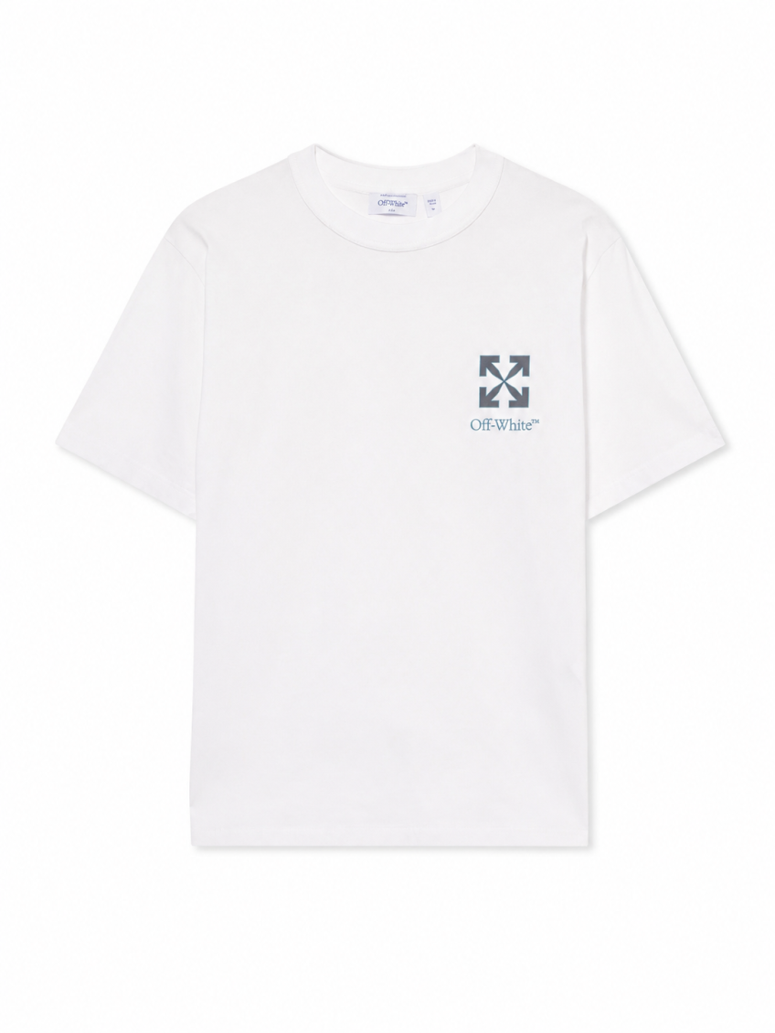 White Logo Regular T-Shirt 1