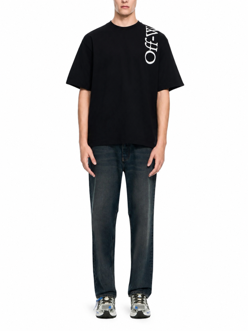 Black Crew Neck T-Shirt 2