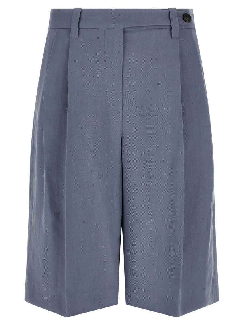 Blue 'Sartorial' bermuda shorts 1