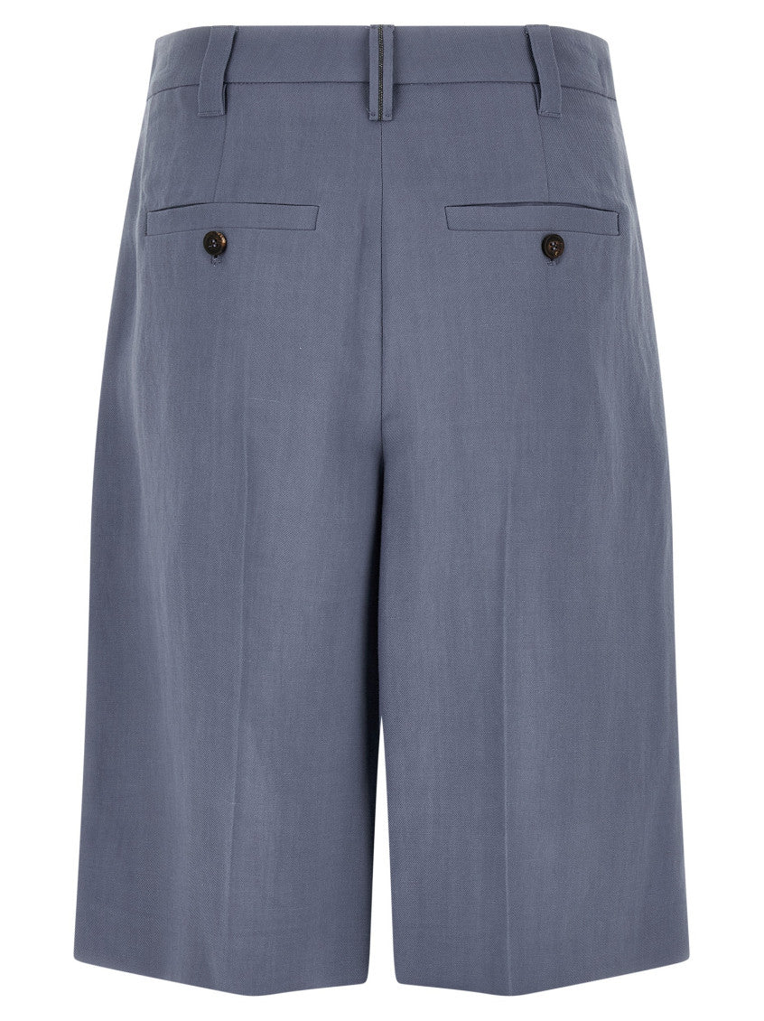 Blue 'Sartorial' bermuda shorts 2