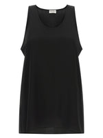 Black Solid Round Neck Top 1