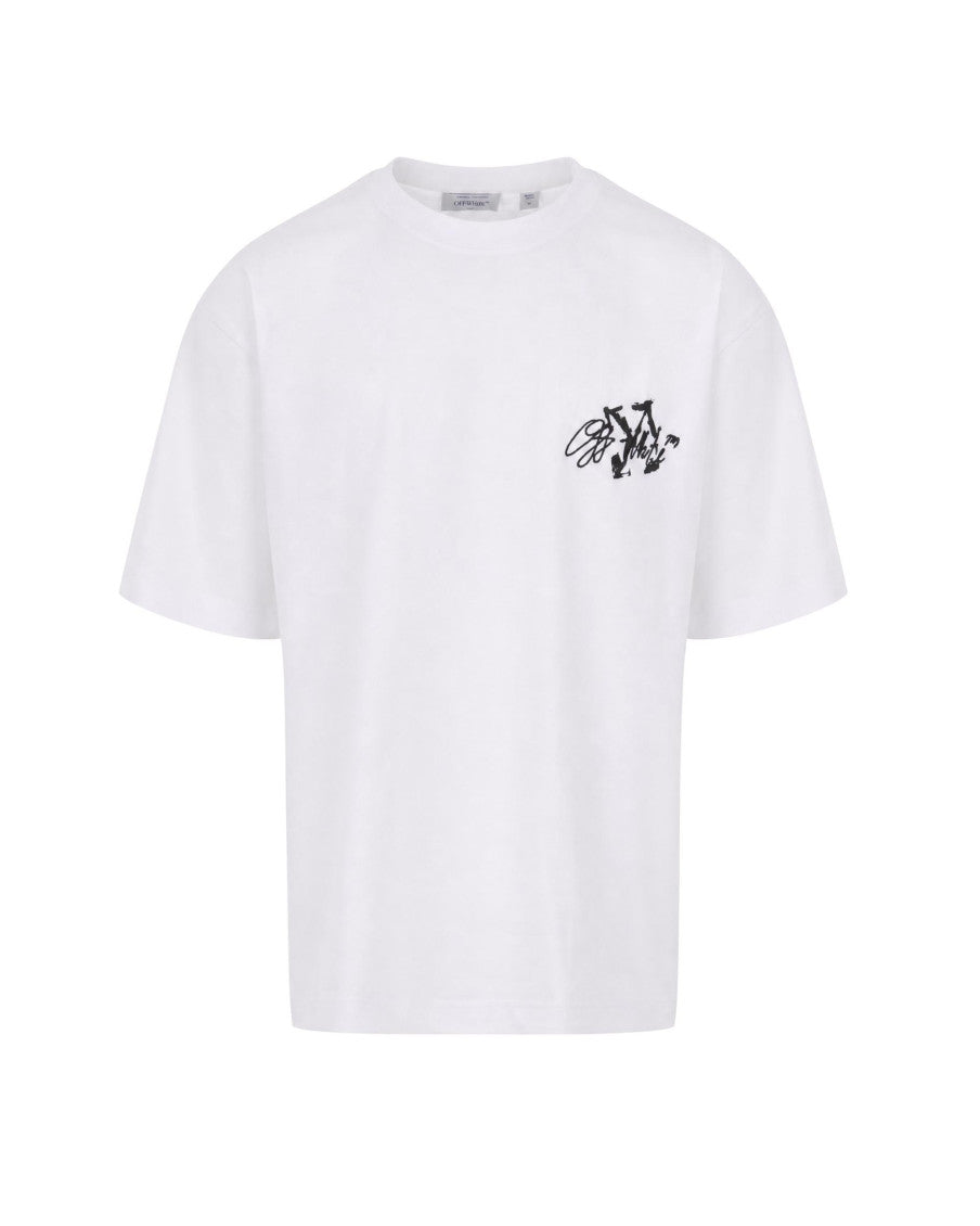 White Crew Neck T-Shirt 1