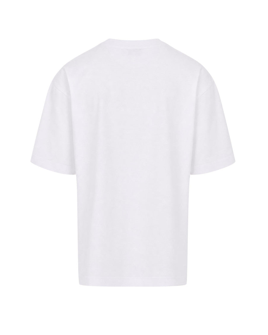 White Crew Neck T-Shirt 2