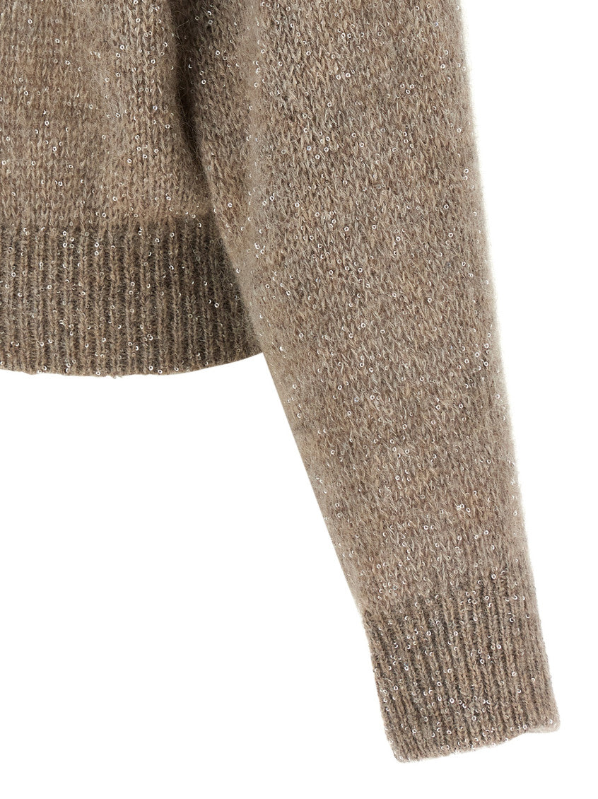 Beige 'Diamante' sweater 4