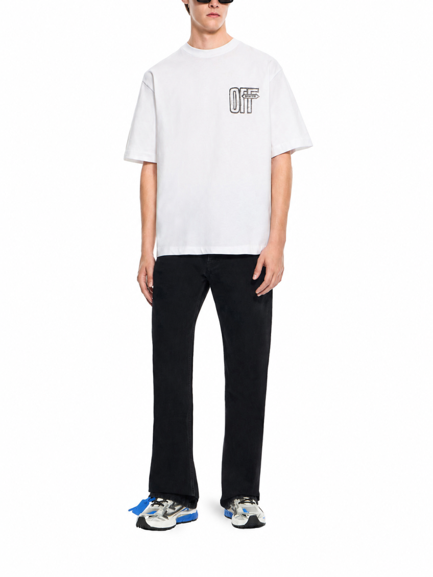 White Short Sleeves T-Shirt 1