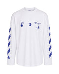White Full Sleeves T-Shirt 1