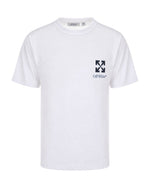 White Graphic Logo T-Shirt 1