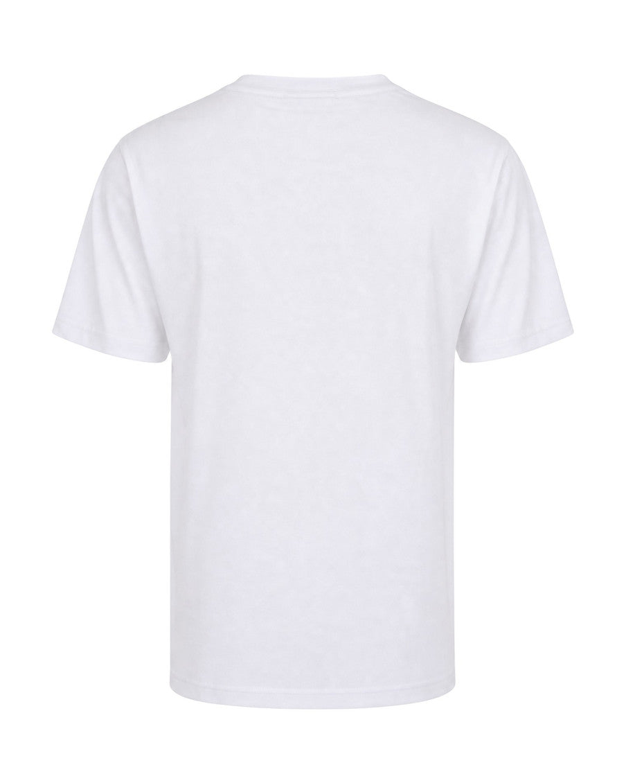 White Graphic Logo T-Shirt 2