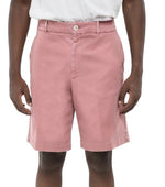Pink Solid Regular Shorts 1