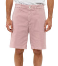 Pink Solid Regular Shorts 1