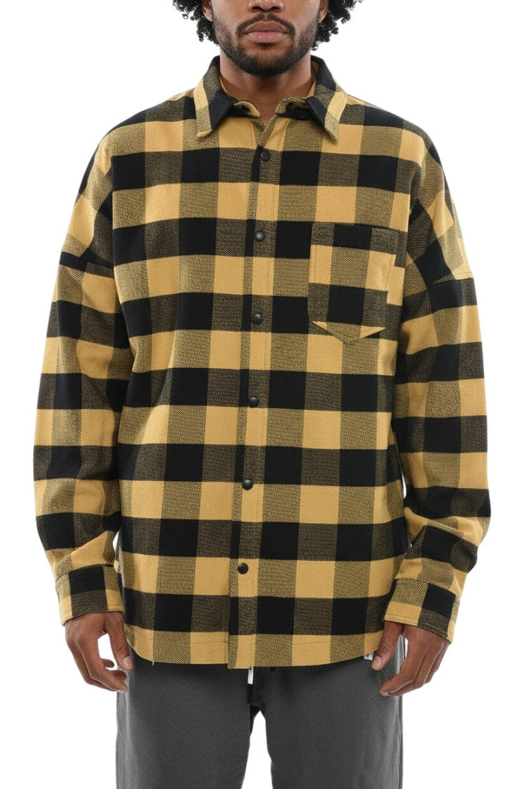 Multicolor Loose Check Shirt 1