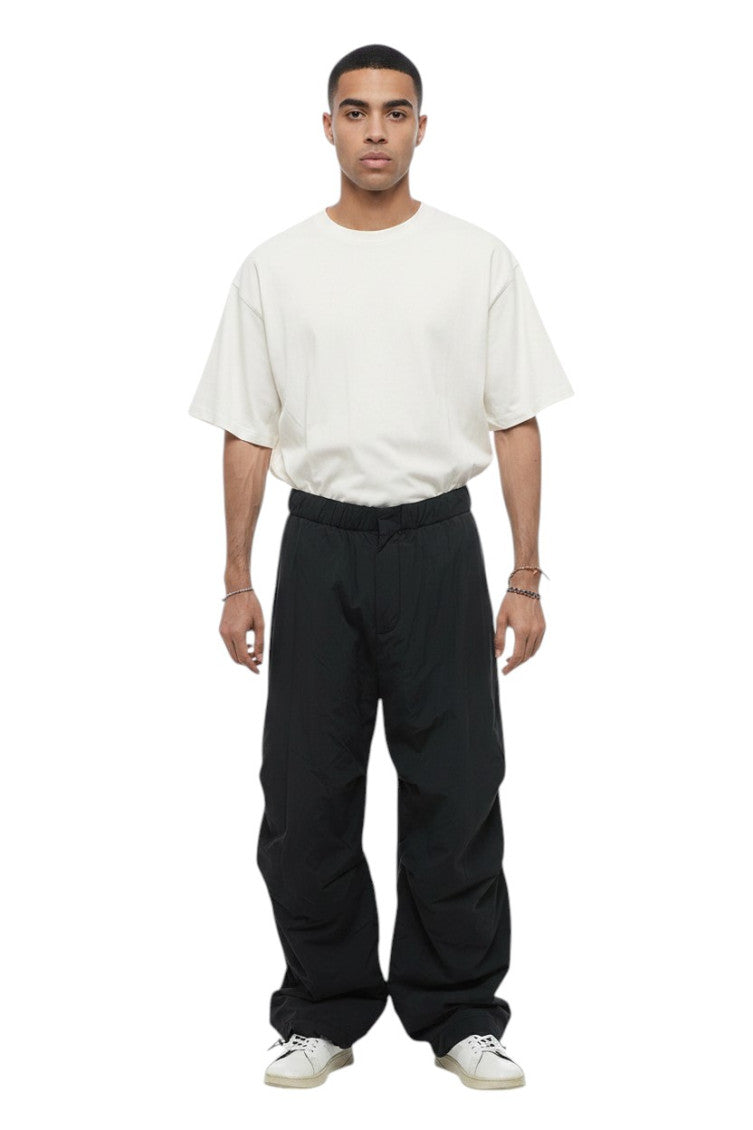 Dark Navy Relaxed Trousers 1