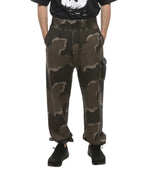 Brown Camo Print Track Pants 1