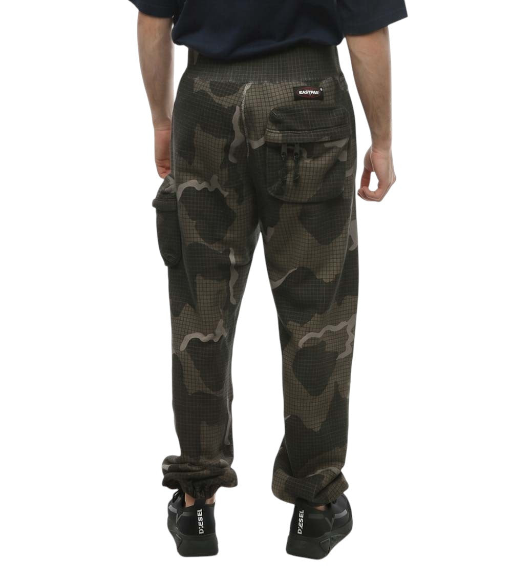 Brown Camo Print Track Pants 2