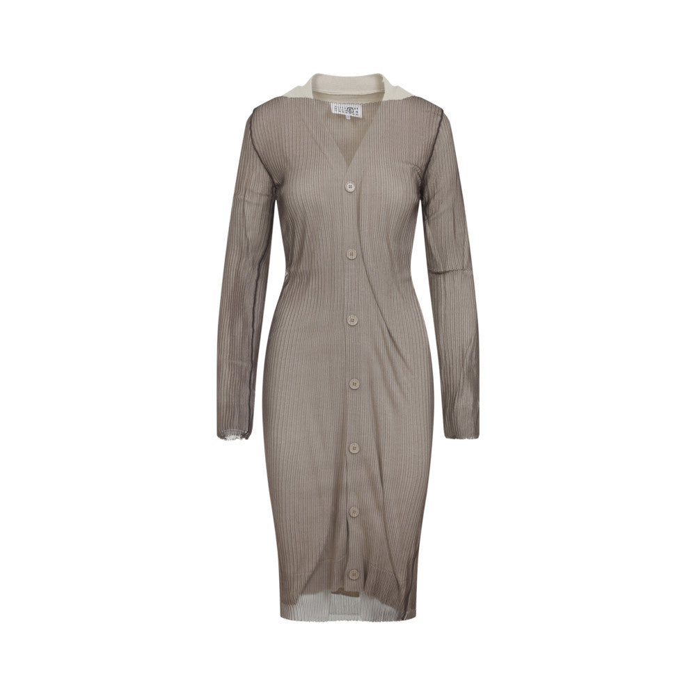Brown Wool Cardigan 1
