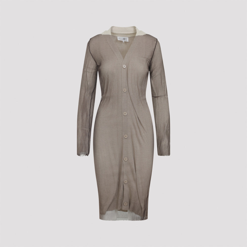 Brown Wool Cardigan 3