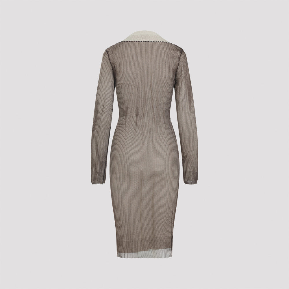 Brown Wool Cardigan 4