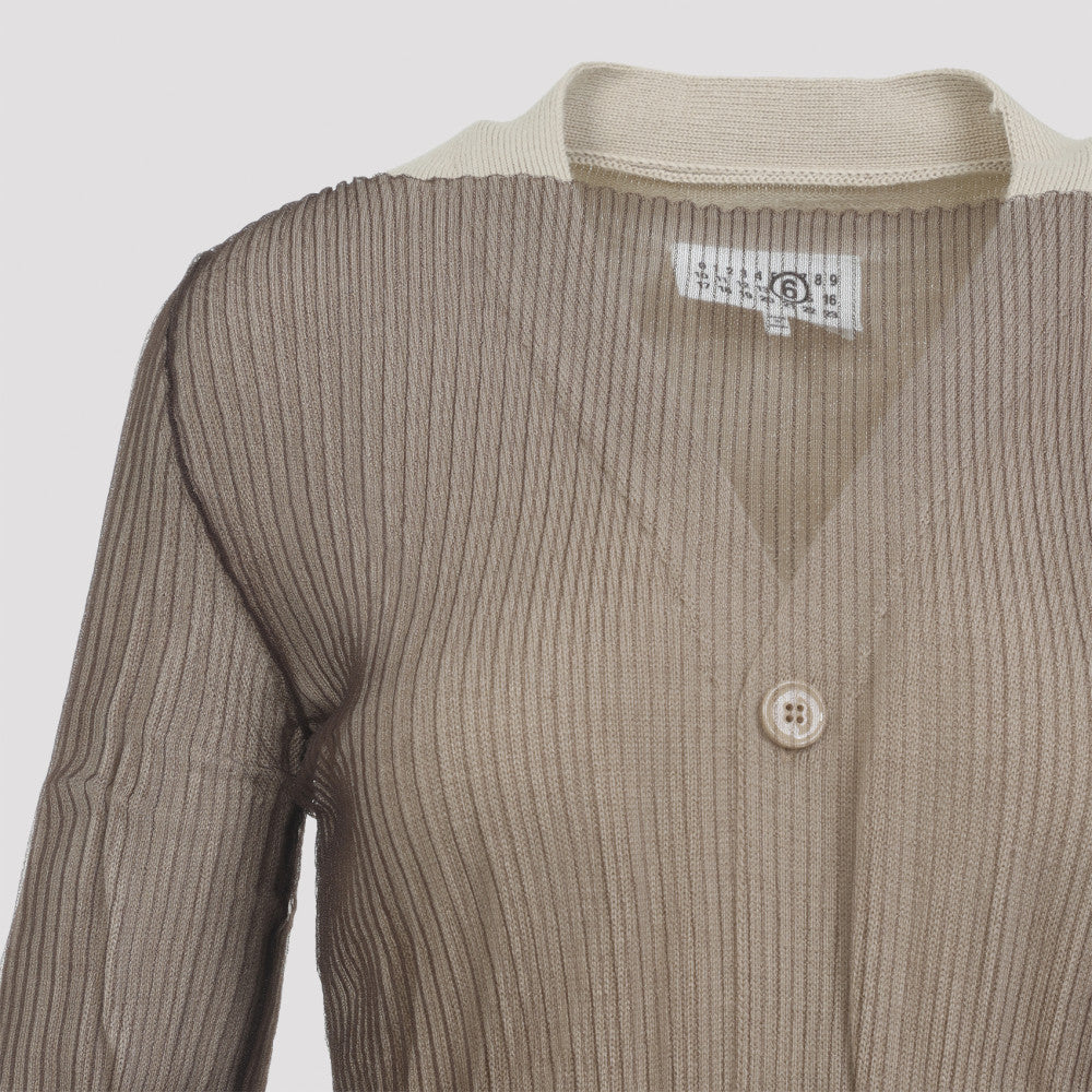 Brown Wool Cardigan 5