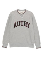 Grey Crewneck Logo Sweatshirt 1