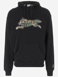 Black Graphic Print Hoodie 1