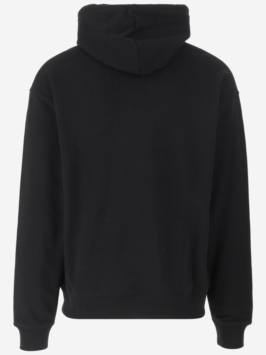 Black Graphic Print Hoodie 2