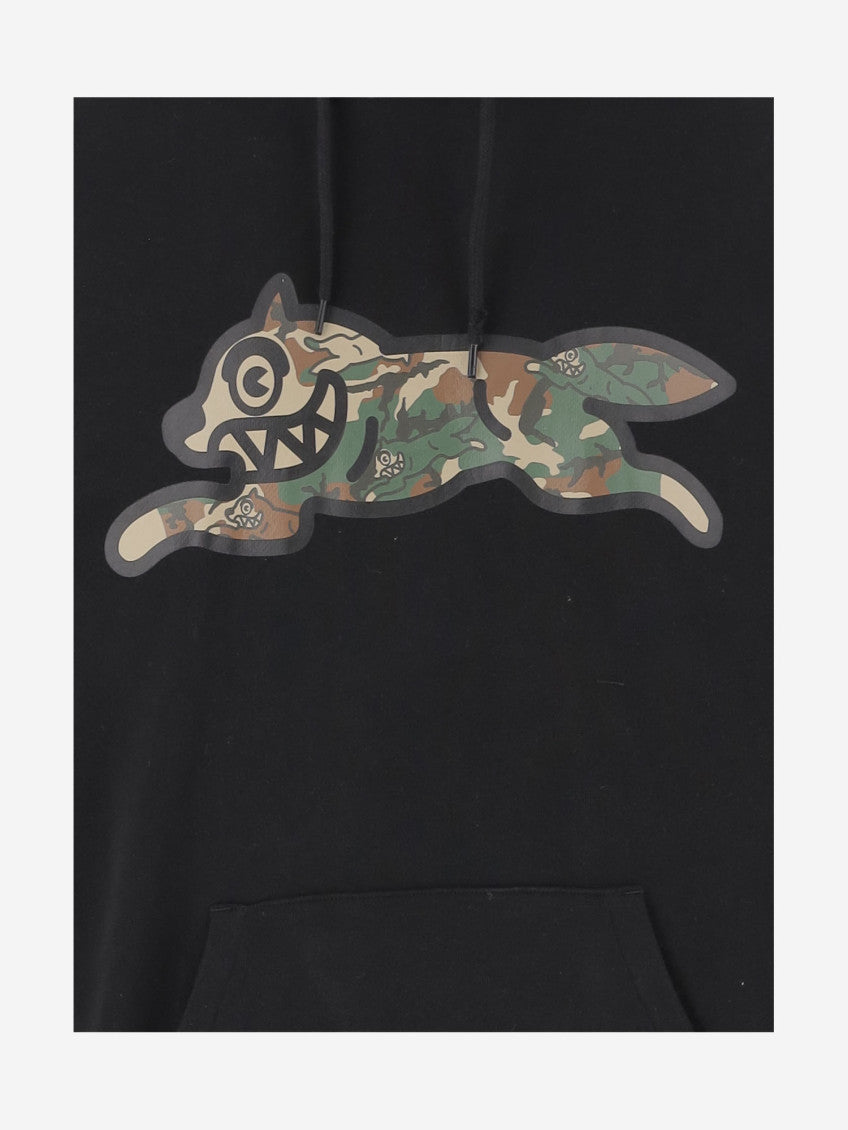 Black Graphic Print Hoodie 3