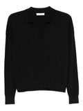 Black V Neck Sweater 1