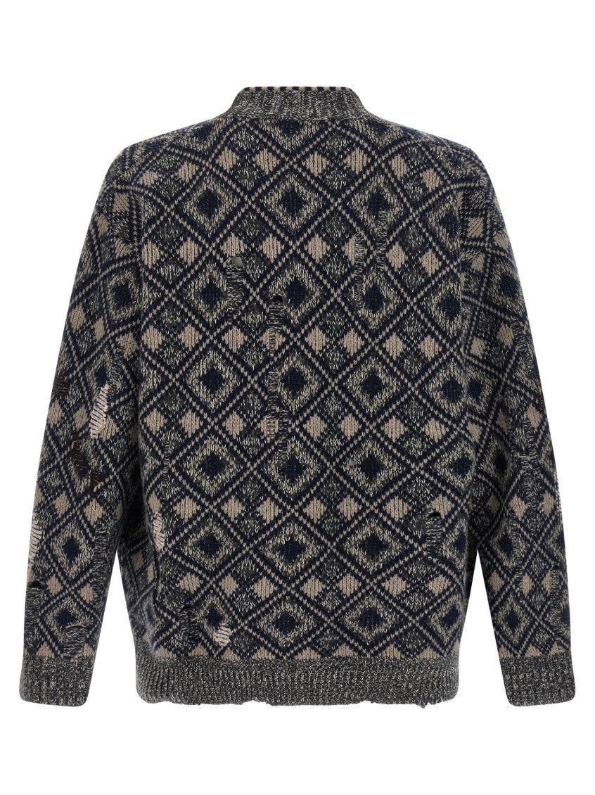 Multicolor 'Sibling' cardigan 2