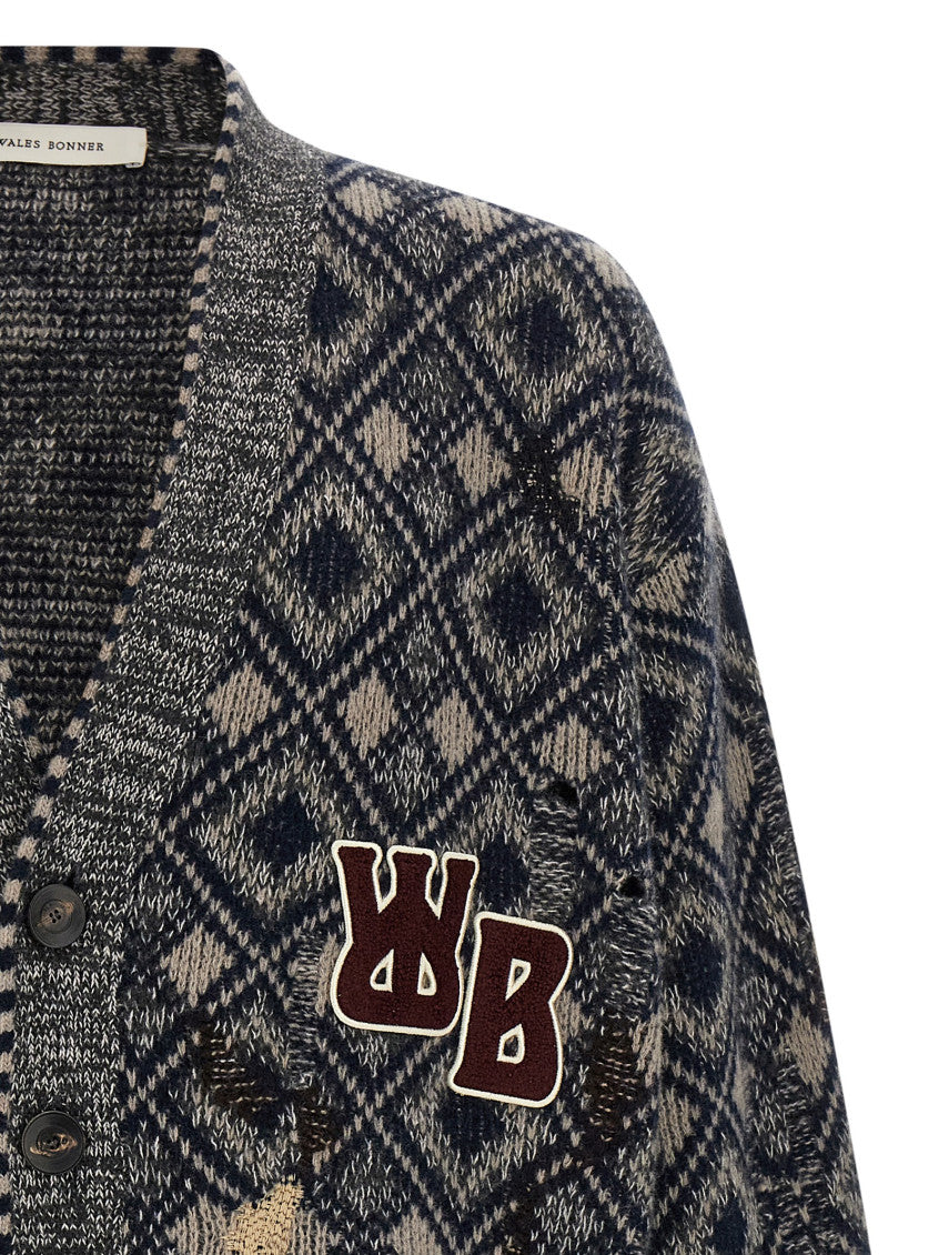 Multicolor 'Sibling' cardigan 3