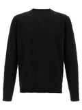 Black FF jacquard sweater 1