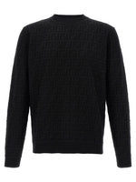 Black FF jacquard sweater 1