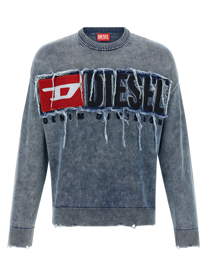 Blue 'K-Fronzi' sweater 1