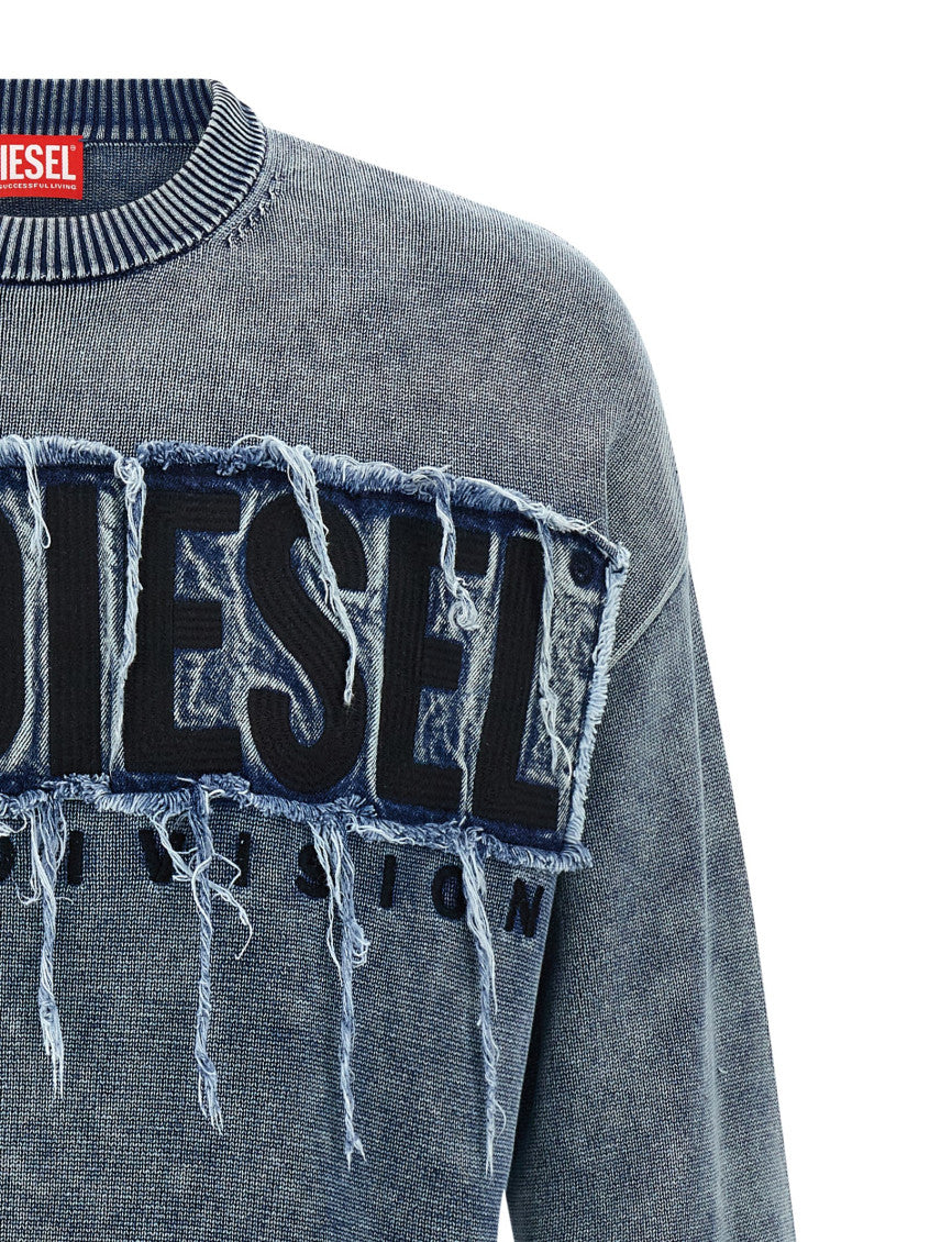 Blue 'K-Fronzi' sweater 3