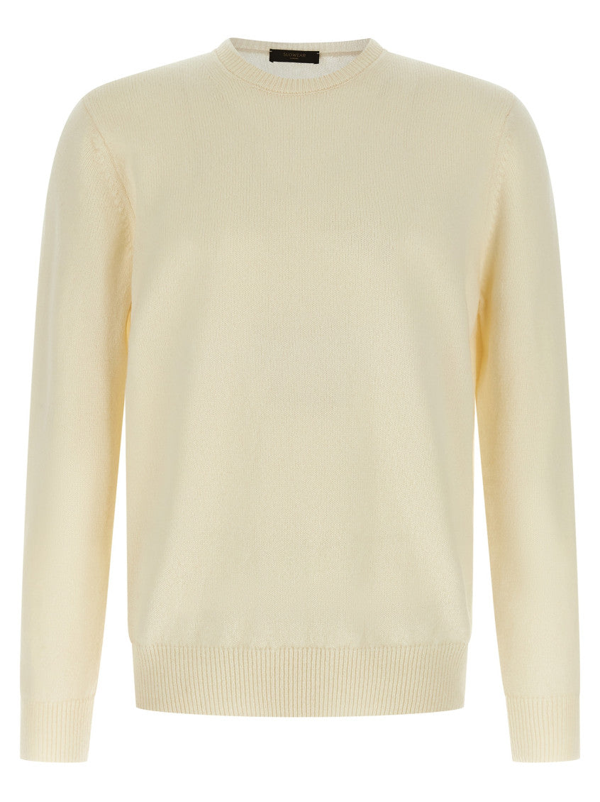 White 'Giro' sweater 1