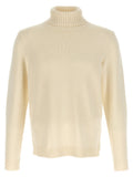 White Turtle-Neck Sweater 1