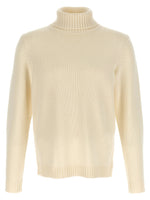 White Turtle-Neck Sweater 1
