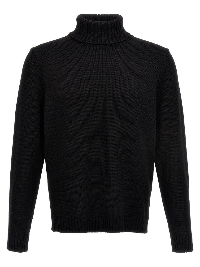 Black Turtle-Neck Sweater 1