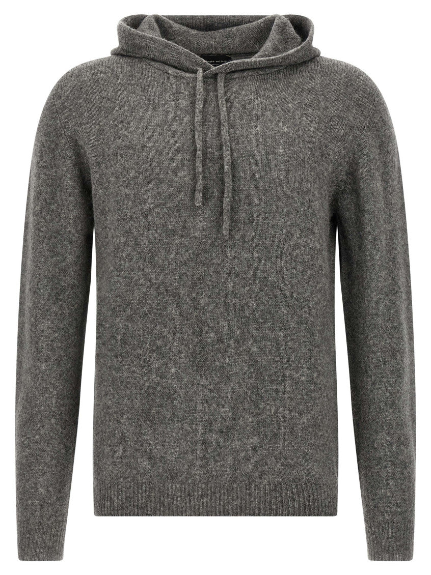 Grey Hooded sweater 1