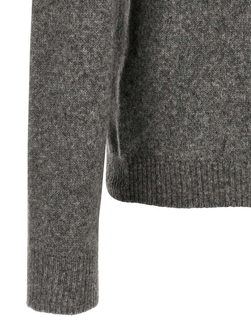 Grey Hooded sweater 4