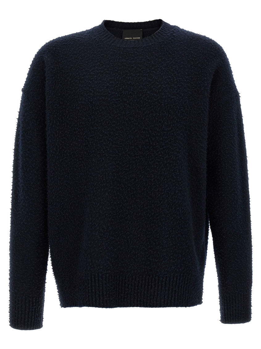Navy Blue Casentino Sweater 1