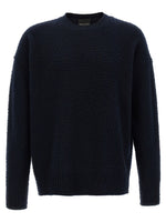 Navy Blue Casentino Sweater 1