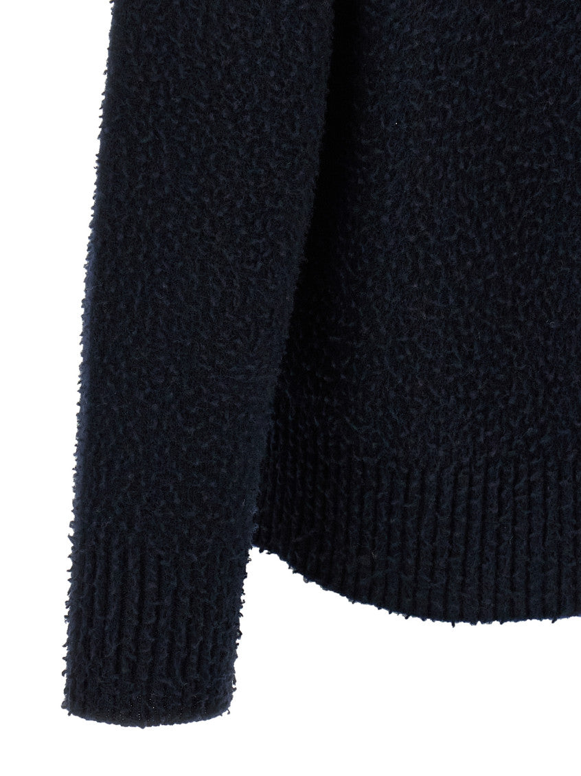 Navy Blue Casentino Sweater 4