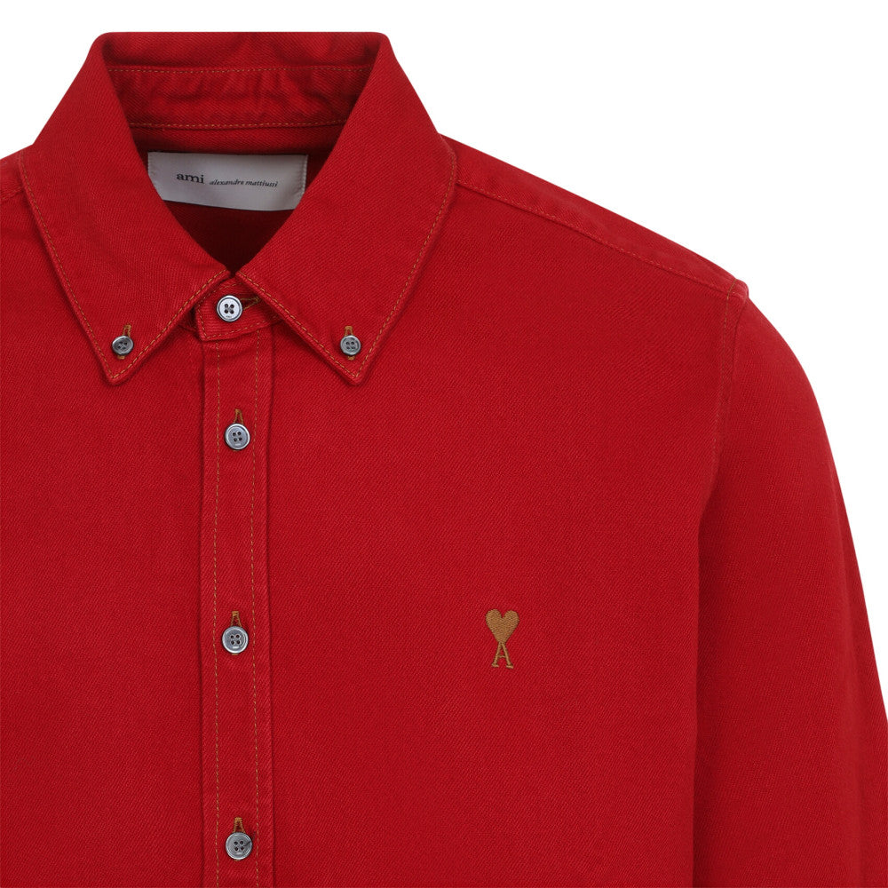 Red Regular Logo Shirt 3