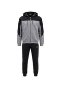 Black Cotton Regular Tracksuit 1